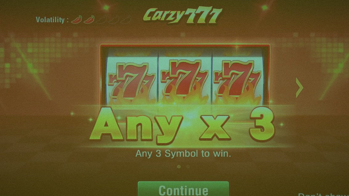 Crazy 777 · Giao diện ứng dụng ONE88