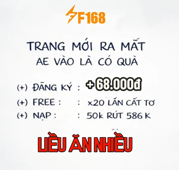 F168 2026 Slot Nổ Hũ RTP Cao